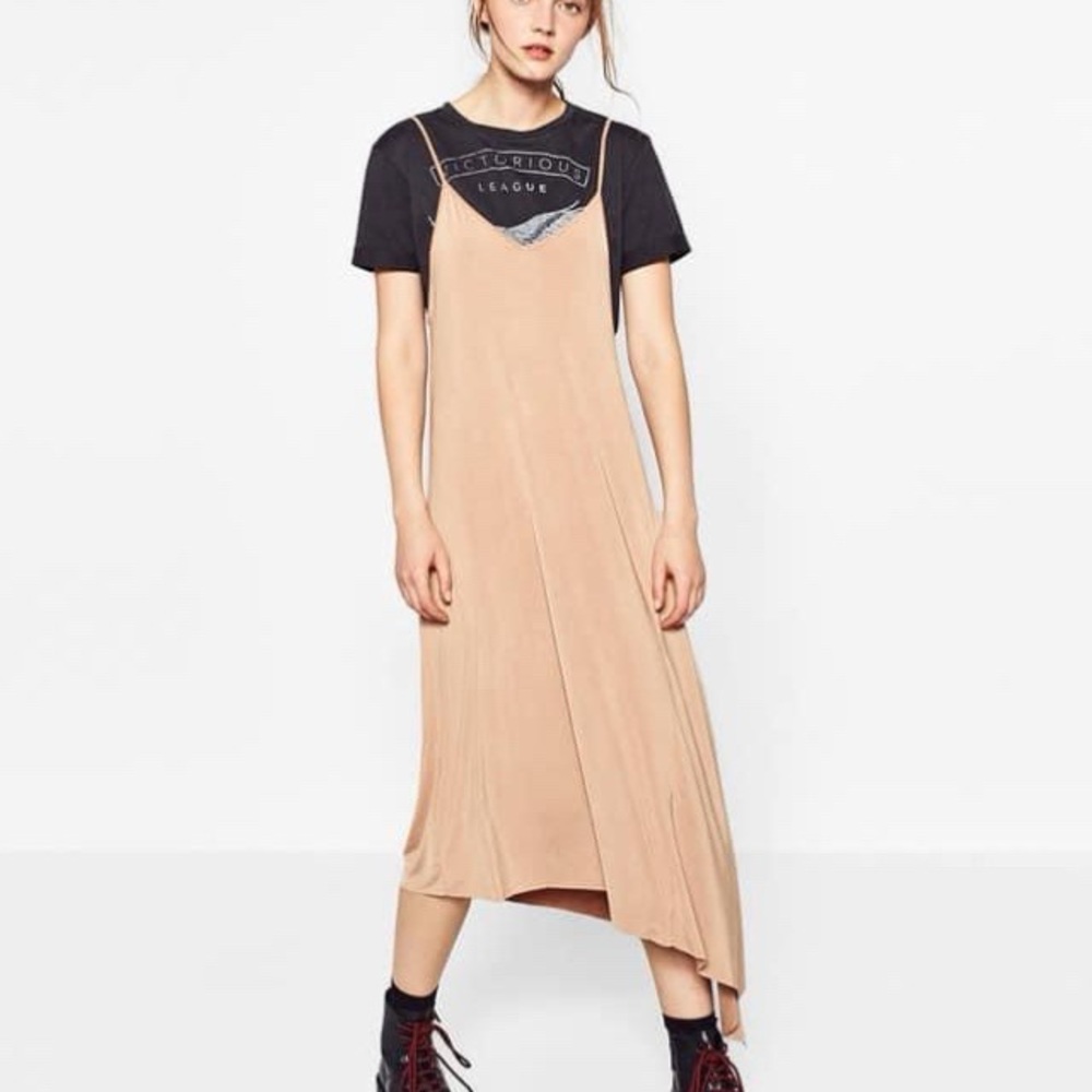 Zara T shirt maxi dress set